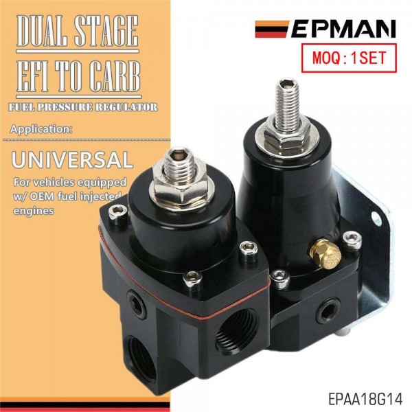 EPMAN Dual Stage Fuel Pressure Regulator Kit EFI2Carb Dual Stage